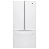 GE 33 in. 18.6 cu.ft. Bottom Freezer Counter Depth Refrigerator with Internal Water Dispenser
