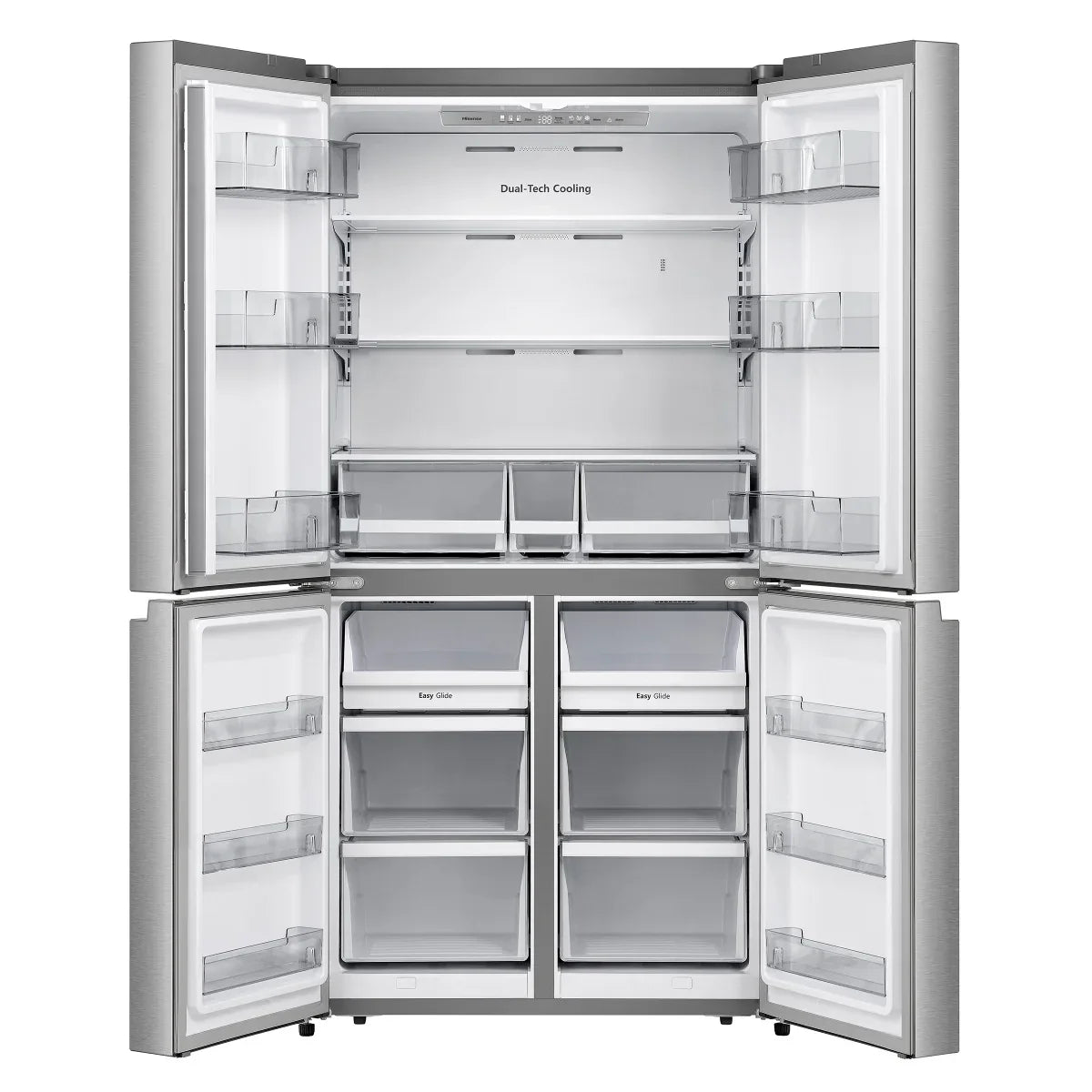 GE 36 in. 21.9 cu.ft. Stainless Steel Counter-Depth Refrigerator with Internal Water Dispenser