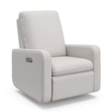 Teddi 1-USB-A/1-USB-C Steel Basketweave Power Recliner & Swivel Glider