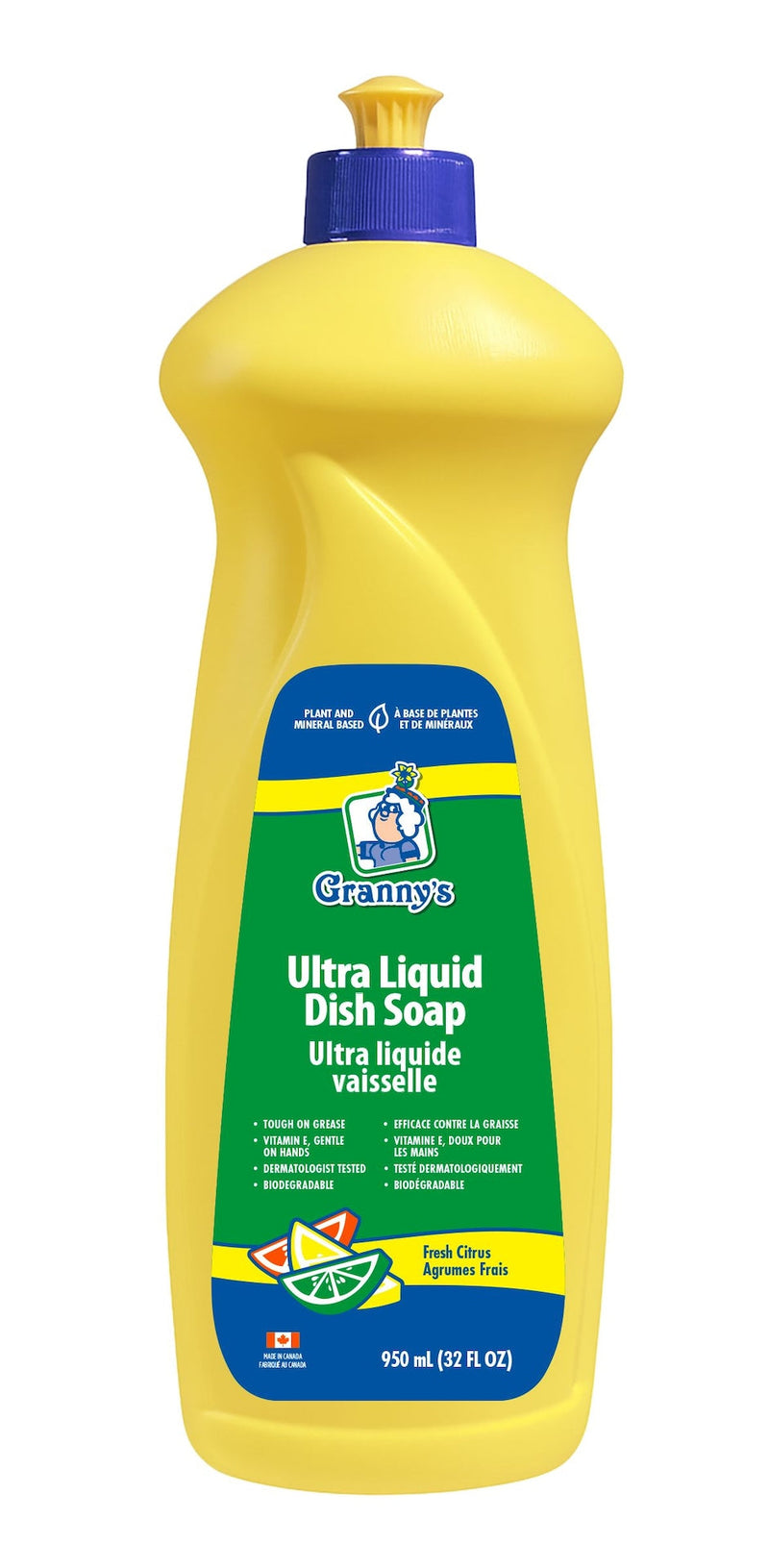 Ultra Liquid Dish Soap, Fresh Citrus, 950-mL P5957