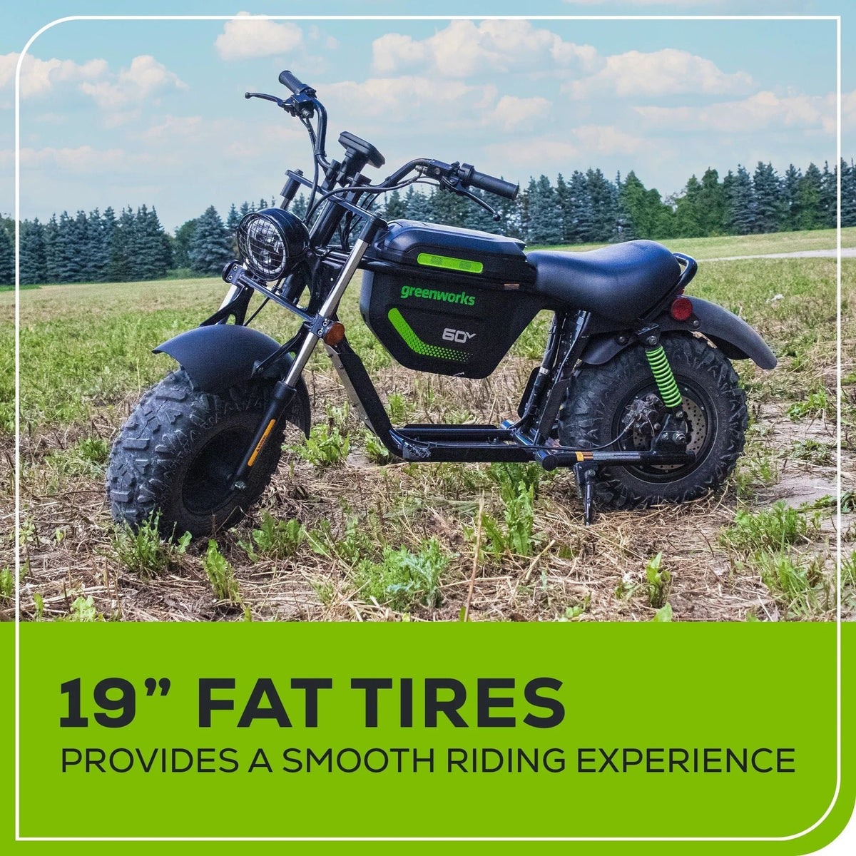 60V Stealth Series Electric Mini-Bike