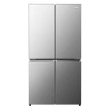 Hisense 36 in 21.5 cu ft. Stainless Steel Counter Depth 4-Door Refrigerator with Triple-Zone Function