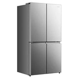Hisense 36 in 21.5 cu ft. Stainless Steel Counter Depth 4-Door Refrigerator with Triple-Zone Function