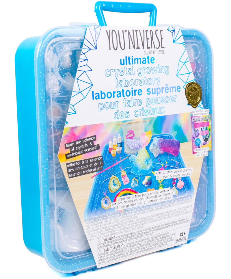 Ultimate Crystal Growing Laboratory Kit For Science & Learning, Ages 12+ O9960