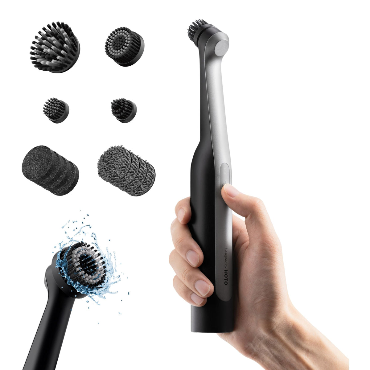 Wand Cordless Spin Scrubber