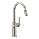 1-Handle Pull-Down Kitchen Faucet, Spot-resistant Stainless