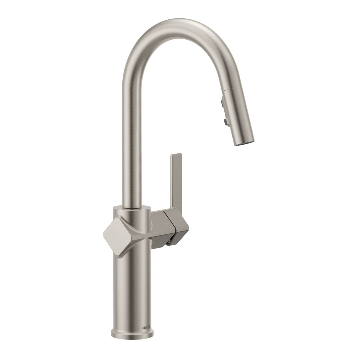 1-Handle Pull-Down Kitchen Faucet, Spot-resistant Stainless