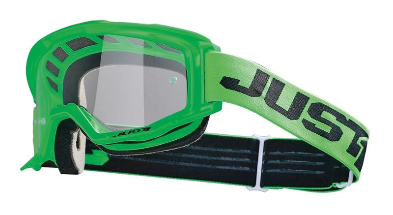 Vitro Powersports Anti-Fog Scratch-Resistant Goggles, Fluorescent Green B9134