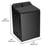 4.7 cu ft Top Loading Washing Machine with Agitator