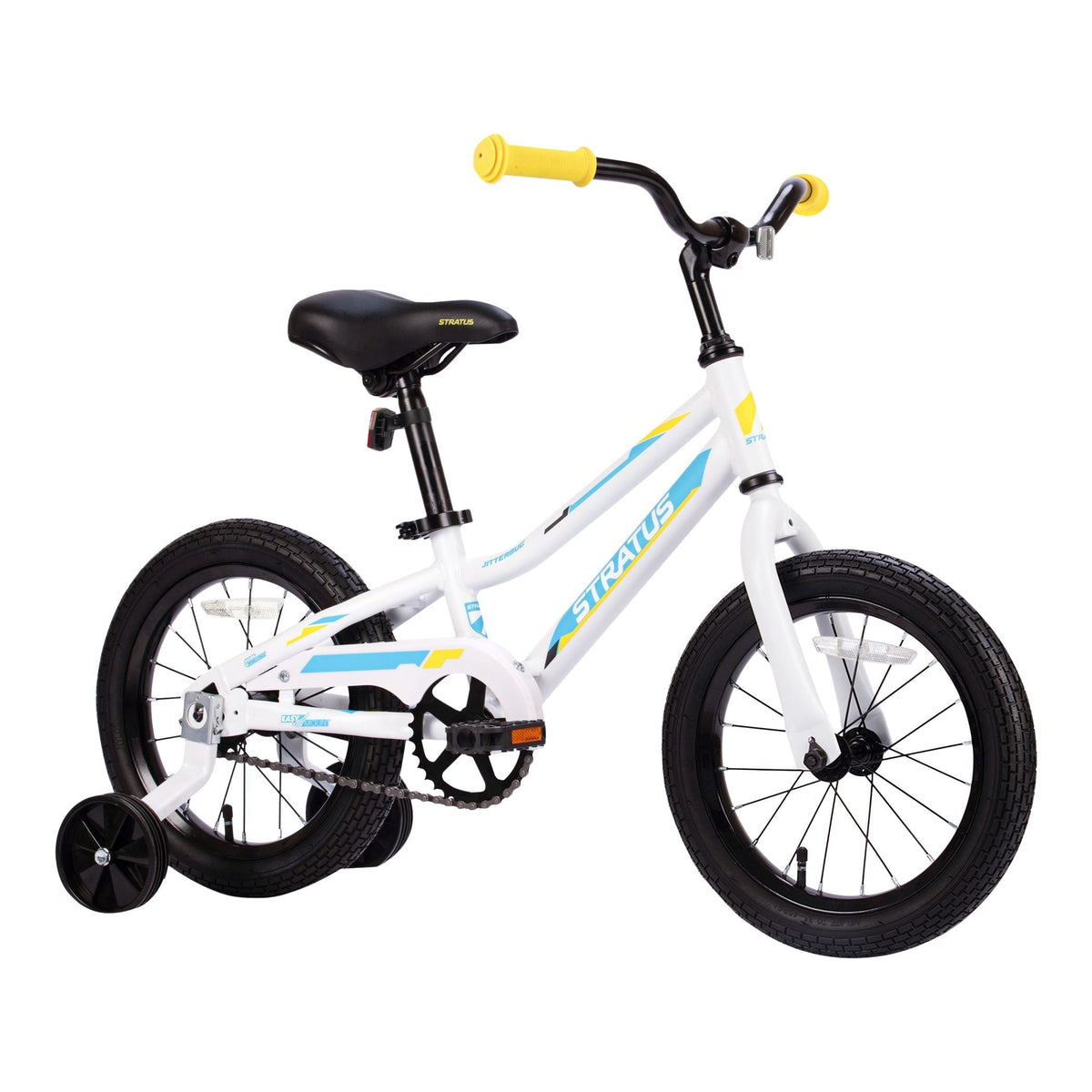 Kids' Jitterbug Bicycle, 14-in, White