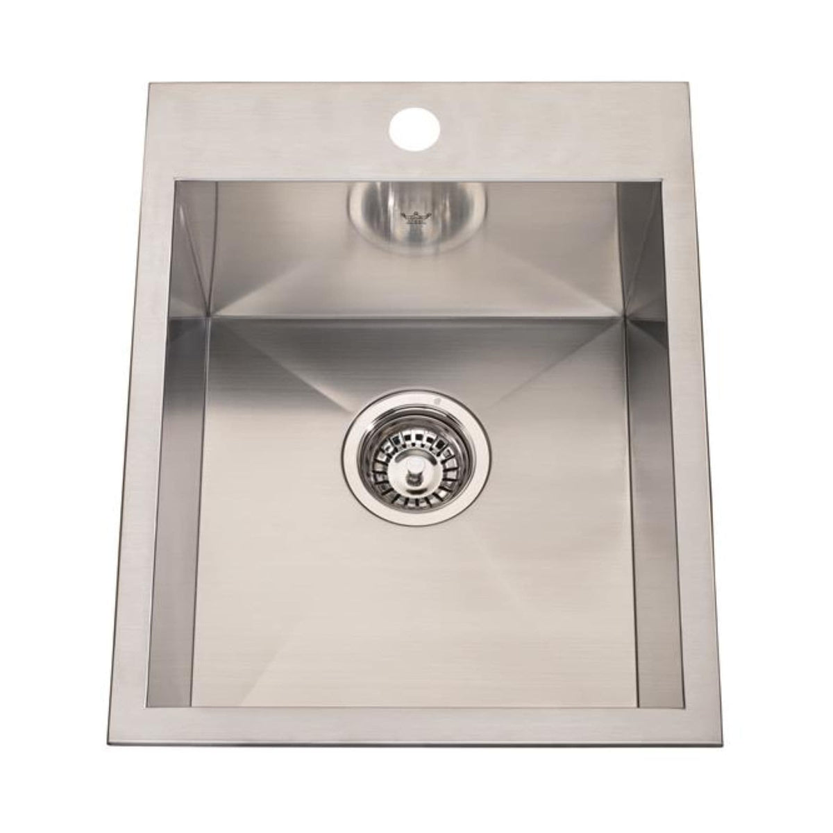 1-Hole/1-Bowl Dual Mount Stainless Steel Sink