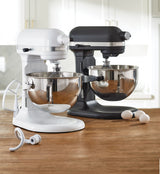 5.5 Quart Bowl-Lift Stand Mixer, 11 Speed Professional Mixer, White
