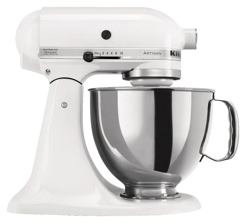 Artisan Series 5-Quart Tilt-Head Stand Mixer, White Y8656