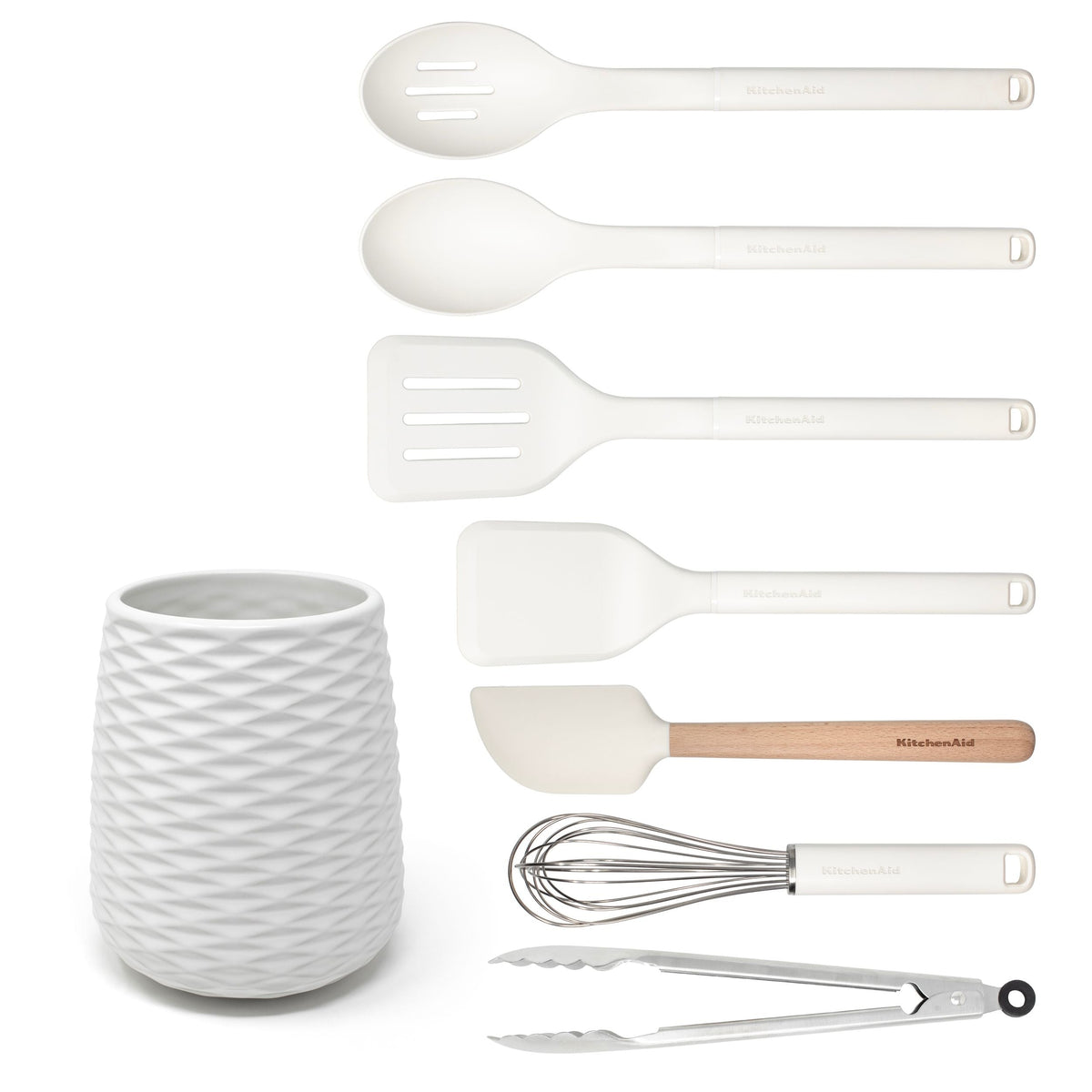 CLASSIC 8PC SET WITH CROCK, PROCELAIN