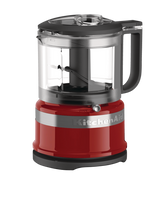 Compact 3.5 Cup Food Chopper/Mini Food Processor with Dishwasher Safe Parts, Empire Red