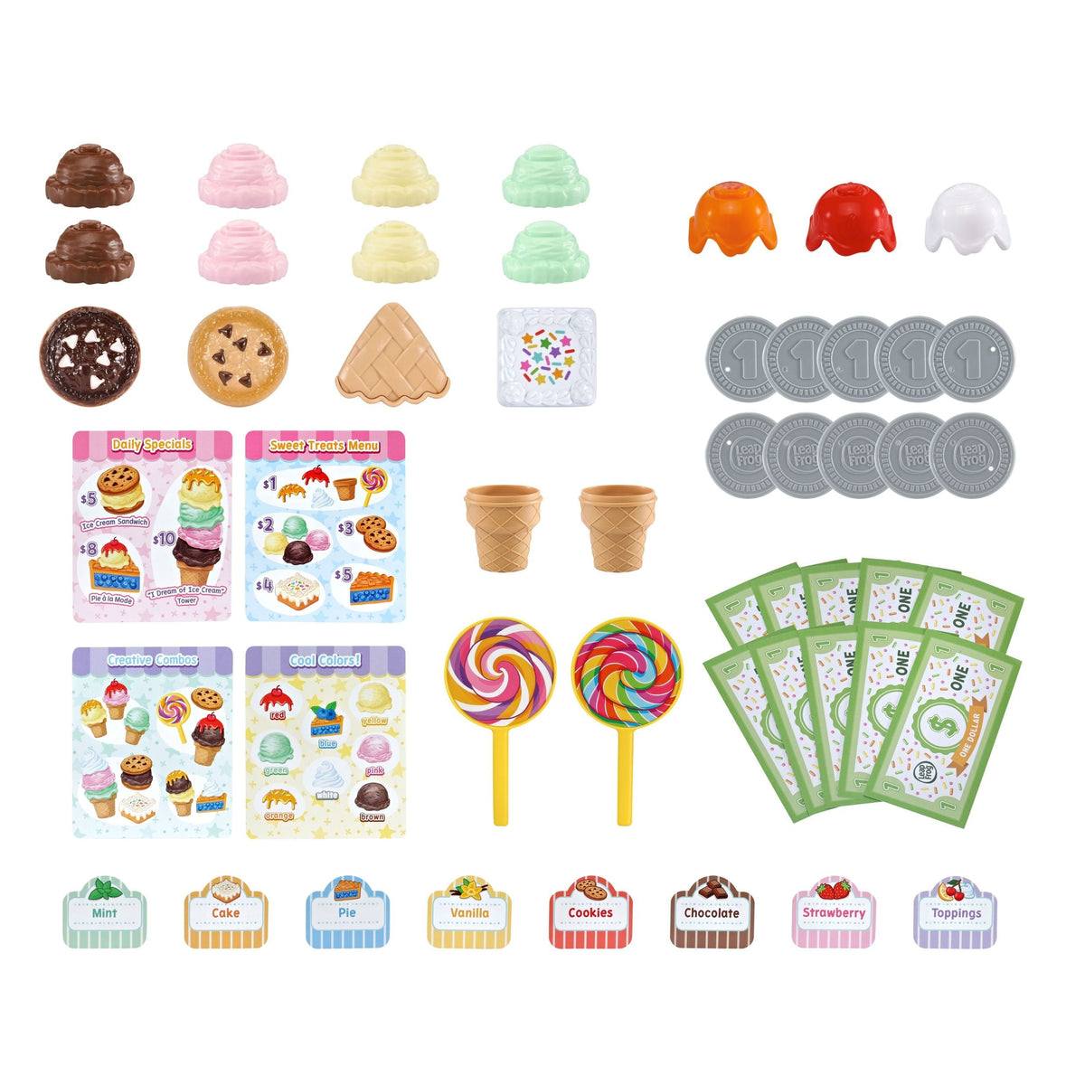 Scoop and Learn Ice Cream Parlor, English