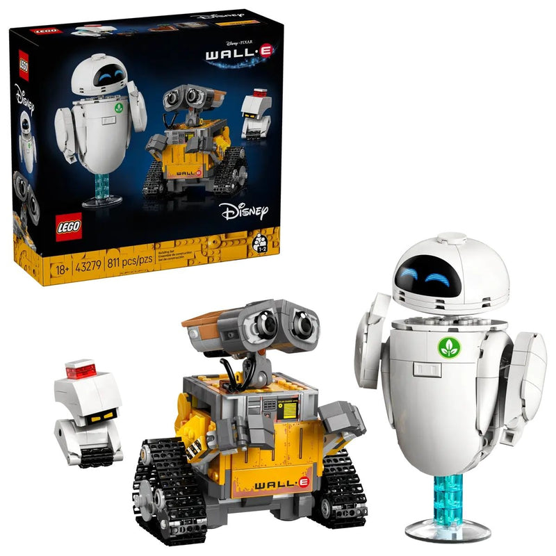 Wall-e and Eve - 43279, 811-pcs, Ages 18+ I7174