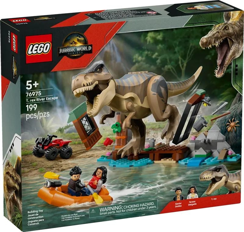 T.Rex River Escape - 76975, 199-pcs, Ages 5+ G7464
