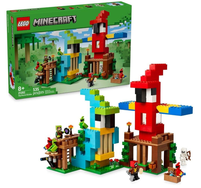 The Parrot Houses Building Toy - 21282, 535-pcs, Ages 8+ B5320