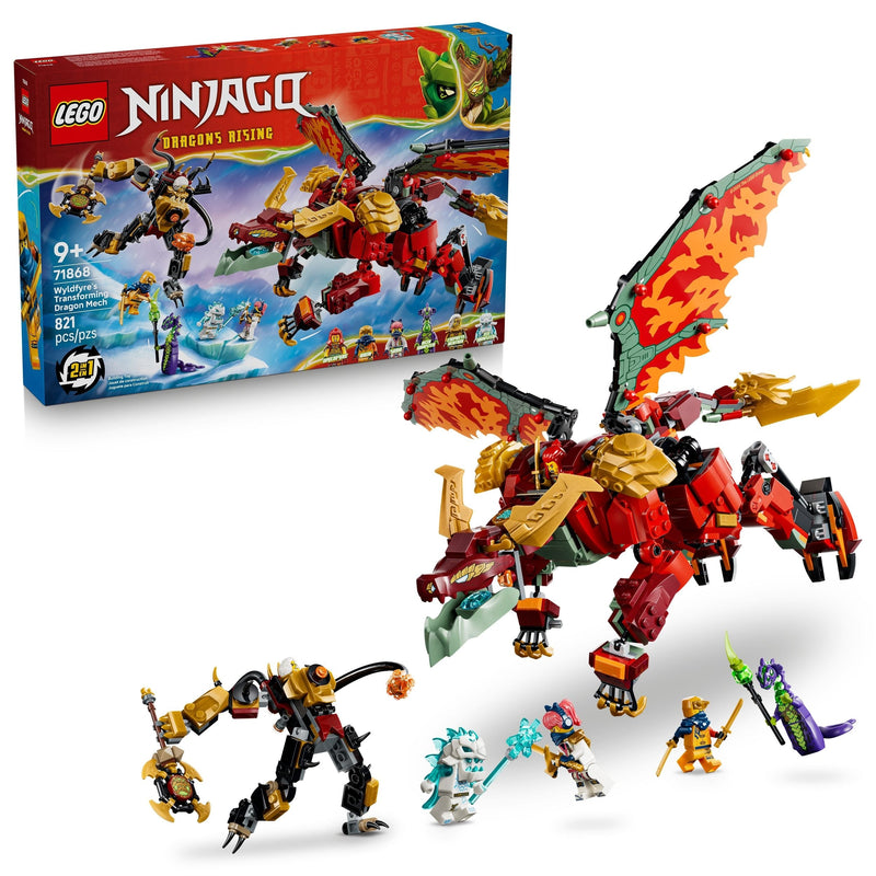 Wyldfyre's Transforming Dragon Mech 71868 H1011