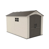 Lifetime Lockable Steel Shed, Beige, 7 x 12 -ft