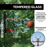 Lifetime Mommoth Bolt Down Basketball Hoop with 60-in Tempered Glass