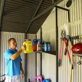 Lifetime Outdoor Storage Shed, 11-ft x 18.5-ft