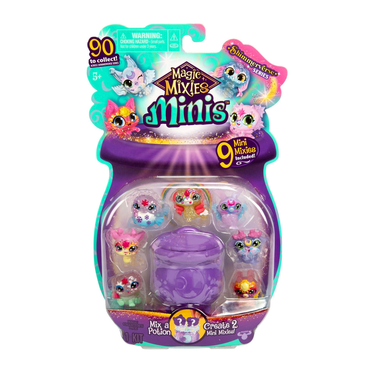 Magic Mixies Mixlings Fizz & Reveal Cauldron Toy, Ages 5+, Assorted