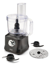 2-Speed Electric Food Processor with Pulse Function, Black
