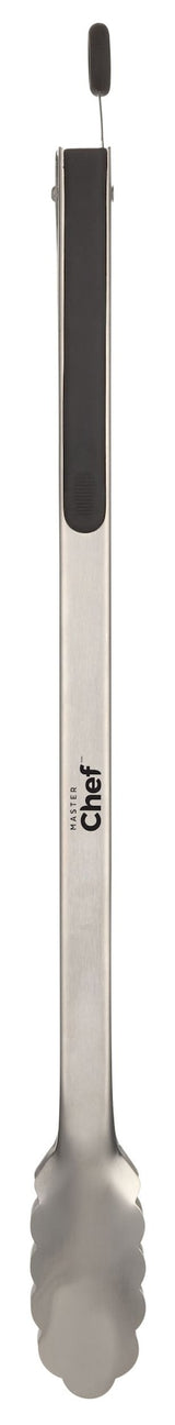 Steel Locking Tongs with Soft Grips, 16-in