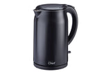 Double Wall Kettle with Push Button Lid, 1.7-L