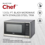 Microwave, Stainless Steel, 1.3-cu-ft