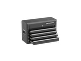 4-Drawer Tool Storage Chest with Liners, Black, 24-in