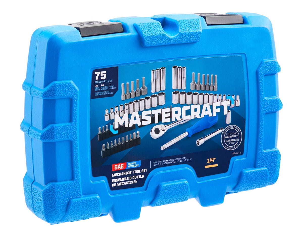 75 Piece 3/8" Drive Socket Set
