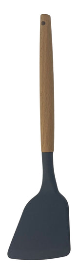 Beechwood Solid Turner/Flipping Tool, 13.8-in, Grey
