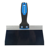 Drywall Patching & Taping Knife with Solvent-Resistant Blue Steel Blade, 8-in