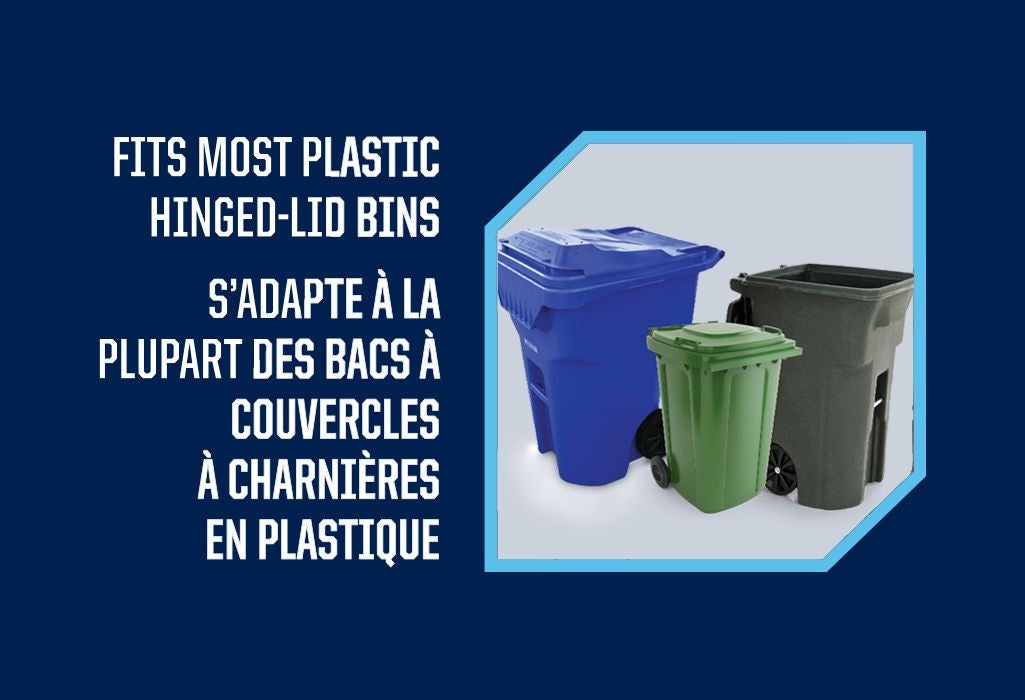 Garbage Bin Bungee Lock Outdoor