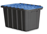 Heavy-Duty Polypropylene Flip Top Tote, 45-L