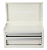 Mini Toolbox with 2 Drawers, New White