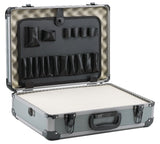 Portable Aluminum Case with Adjustable Strap, Lockable, 18-in