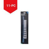 MAXIMUM 1/2-in Drive 6 Pt. Socket Set, Metric, Nickel-Chrome Plating, 11-pc