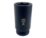 MAXIMUM 8 Piece 3/4" Deep Impact Socket Metric