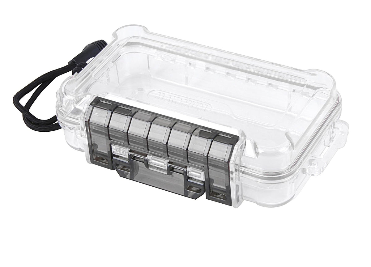 MAXIMUM IP68 Portable Plastic Water Resistant Case with Wrist Strap, Small