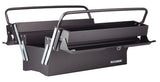 MAXIMUM Portable 5-Tray Cantilever Tool Box, Black, 21-in
