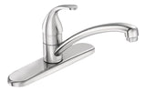 Adler Single Handle Kitchen Faucet, Chrome