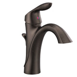 Align Single Handle Single Hole Bathroom Sink Faucet, Rubbed Bronze