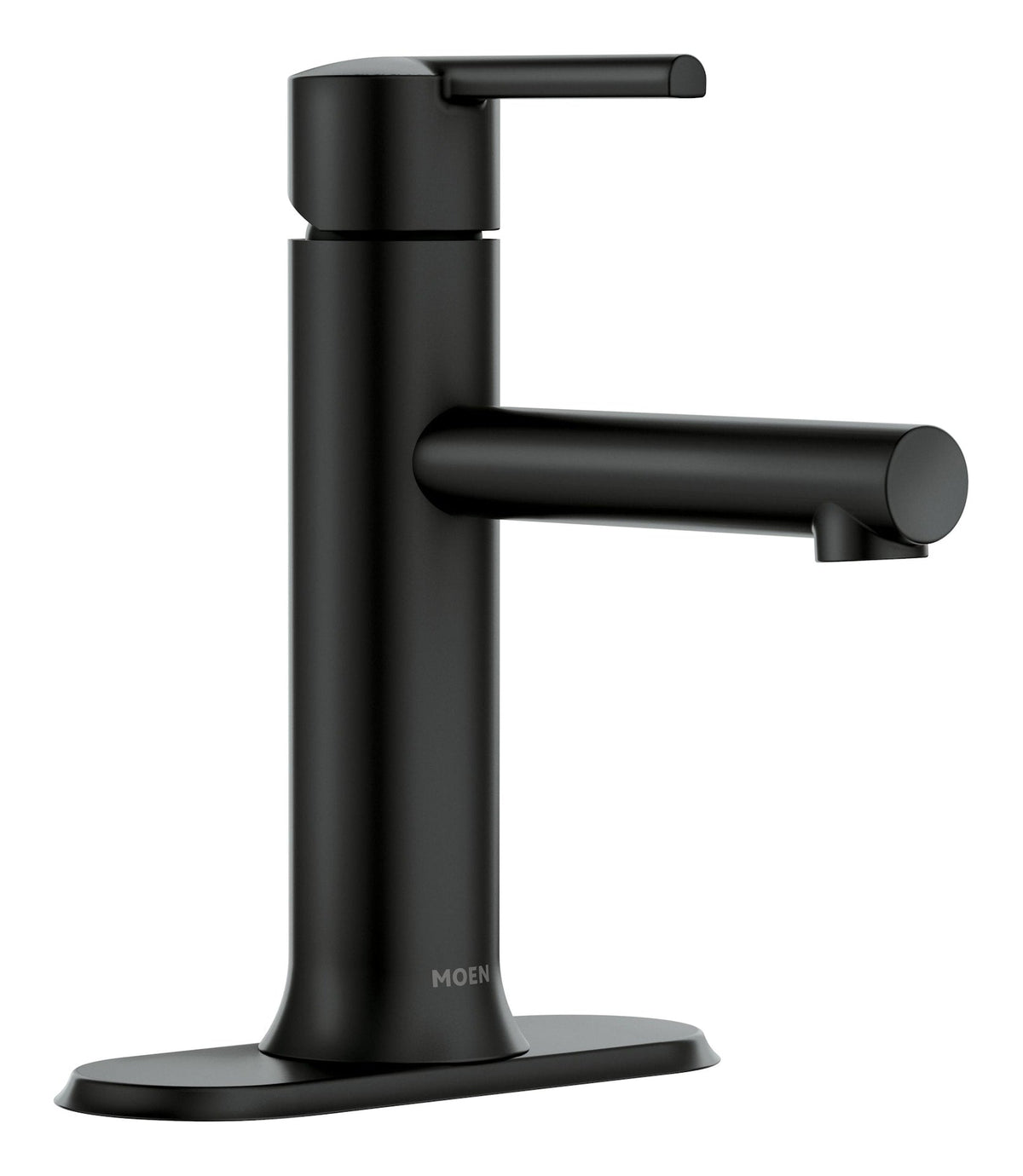 Arlys Single Handle Bathroom Faucet, Matte Black