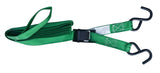 900-lb Cambuckle Tie-Down Straps, Weatherproof, 1-in x 10-ft, 4-pk