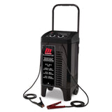 Eliminator Workshop Series Wheeled Battery Charger, Manually-Operated, 40/25/10-Amp, 6 & 12V, with 240-Amp Engine Start