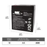 OEPLUS Group Size 24F Battery, 750 CCA